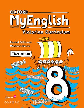 Oxford MyEnglish 8 Student Workbook+Student obook pro book cover
