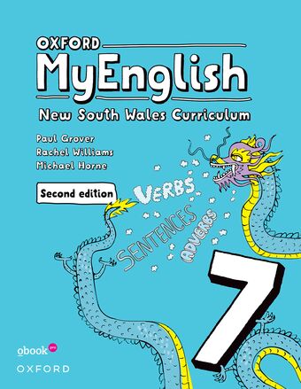 Oxford MyEnglish 7 Student Workbook+Student obook pro book cover