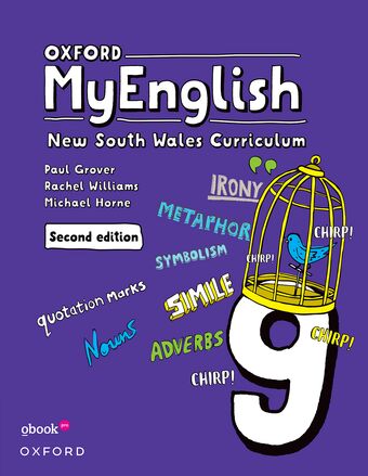 Oxford MyEnglish 9 Student Workbook+Student obook pro book cover