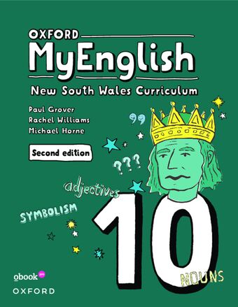 Oxford MyEnglish 10 Student Workbook+Student obook pro book cover