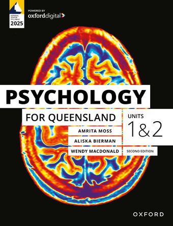 Psychology for Queensland Units 1 & 2 Essential Access + Book book cover