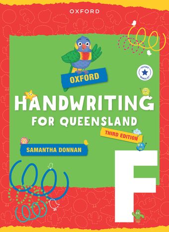 Oxford Handwriting for Queensland Year F book cover