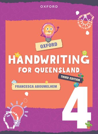 Oxford Handwriting for Queensland Year 4 book cover