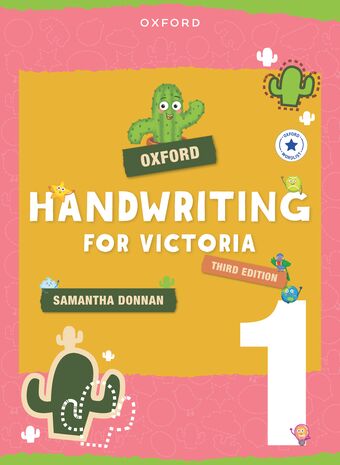 Oxford Handwriting for Victoria Year 1 book cover