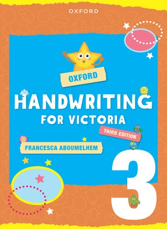 Oxford Handwriting for Victoria Year 3 book cover