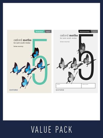 Oxford Maths for New South Wales Value Pack Year 5 book cover