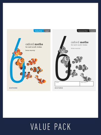 Oxford Maths for New South Wales Value Pack Year 6 book cover