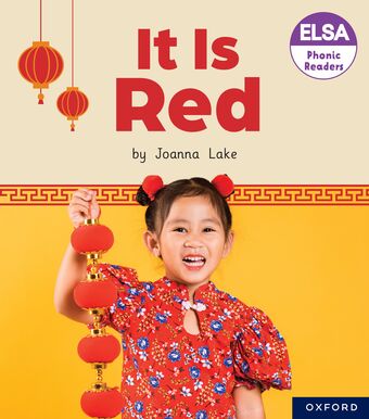 ELSA Phonic Readers It Is Red book cover