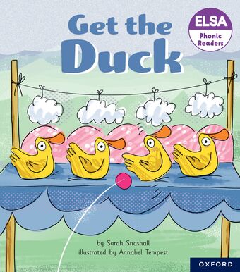 ELSA Phonic Readers Get the Duck! book cover