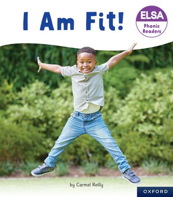 ELSA Phonic Readers I Am Fit! book cover