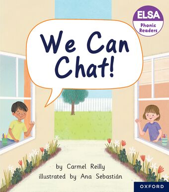 ELSA Phonic Readers We Can Chat! book cover