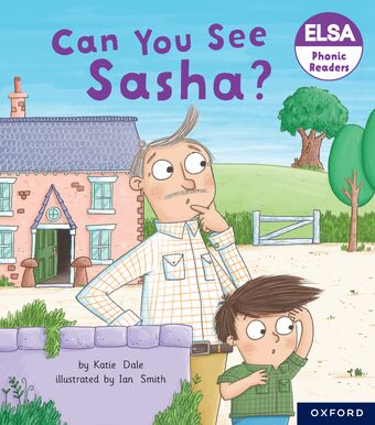 ELSA Phonic Readers Can You See Sasha? book cover