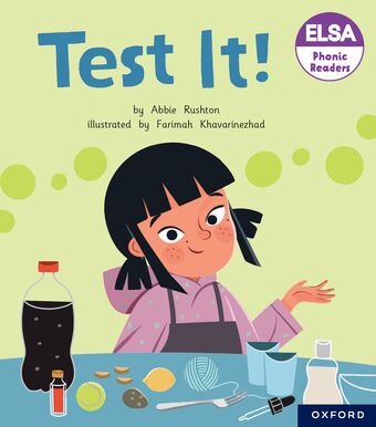 ELSA Phonic Readers Test It book cover