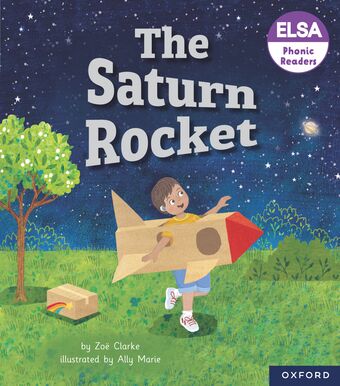 ELSA Phonic Readers The Saturn Rocket book cover