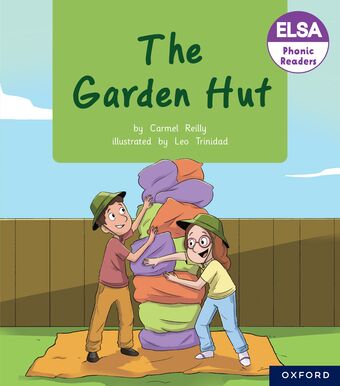 ELSA Phonic Readers The Garden Hut book cover