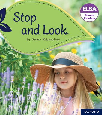 ELSA Phonic Readers Stop and Look book cover