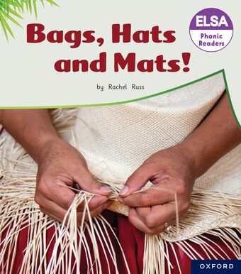 ELSA Phonic Readers Bags, Hats and Mats! book cover