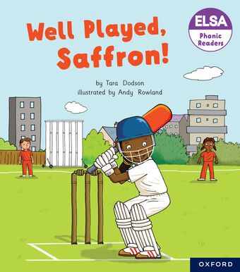 ELSA Phonic Readers Well Played Saffron! book cover