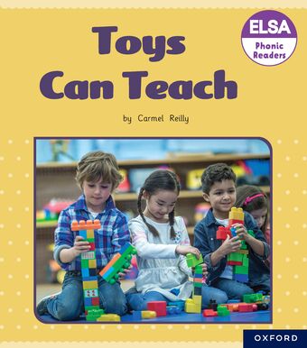 ELSA Phonic Readers Toys Can Teach book cover