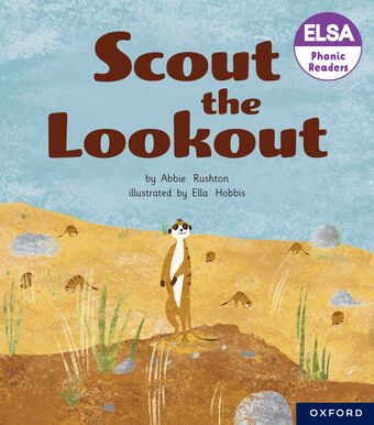 ELSA Phonic Readers Scout the Lookout book cover