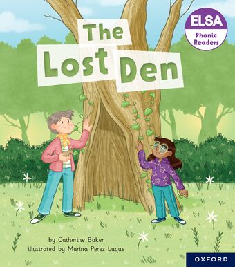 ELSA Phonic Readers The Lost Den book cover