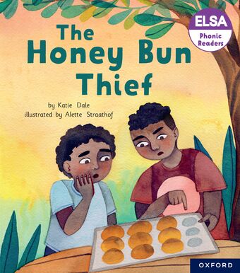ELSA Phonic Readers The Honey Bun Thief book cover