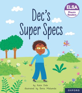 ELSA Phonic Readers Dec's Super Specs book cover