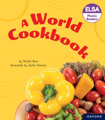 ELSA Phonic Readers A World Cookbook book cover
