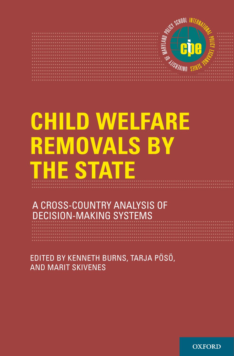 Child Welfare Removals by the State book cover