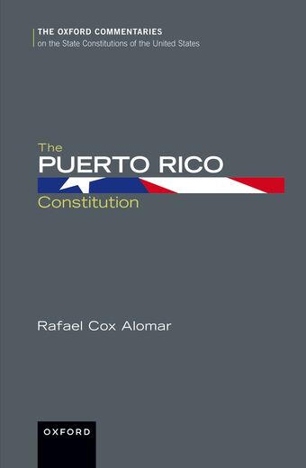 The Puerto Rico Constitution book cover