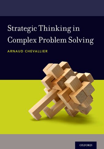 Strategic Thinking in Complex Problem Solving book cover