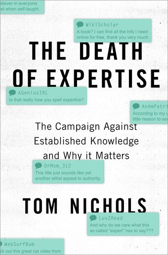 The Death of Expertise book cover