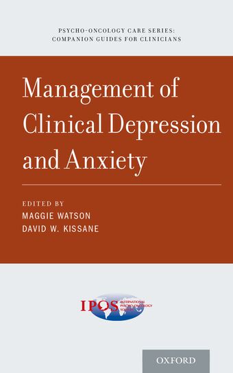 Management of Clinical Depression and Anxiety book cover