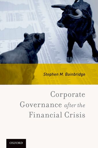 Corporate Governance after the Financial Crisis book cover