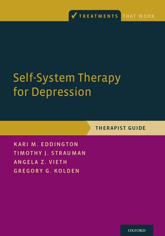 Self-System Therapy for Depression Therapist Guide book cover