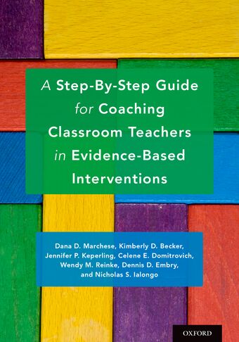 A Step-By-Step Guide for Coaching Classroom Teachers in Evidence-Based Intervent book cover