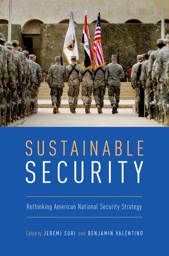 Sustainable Security book cover