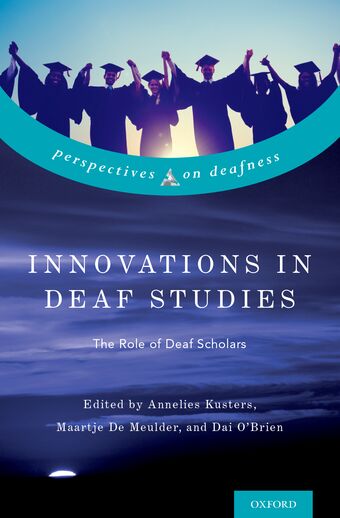 Innovation in Deaf Studies book cover