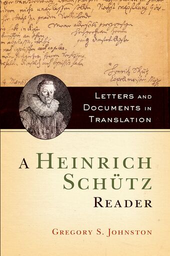 A Heinrich Schutz Reader book cover