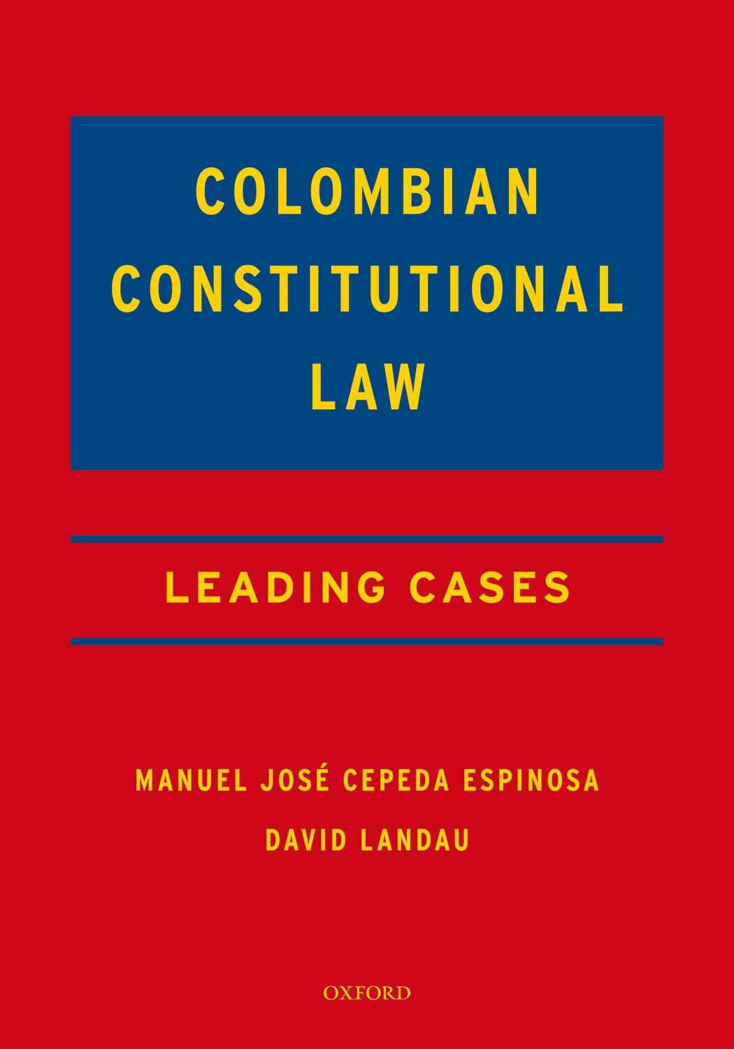 Colombian Constitutional Law Leading Cases book cover