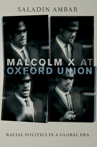 Malcolm X at Oxford Union book cover