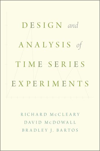 Design and Analysis of Time Series Experiments book cover