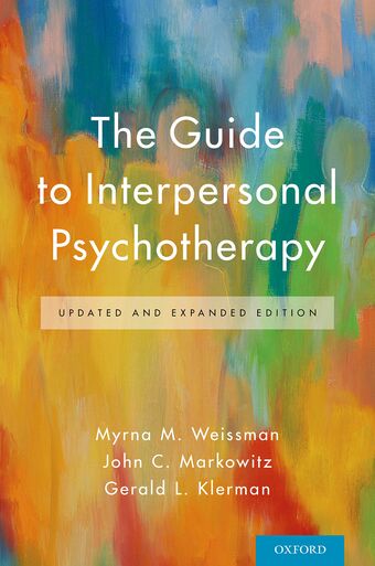 The Guide to Interpersonal Psychotherapy book cover