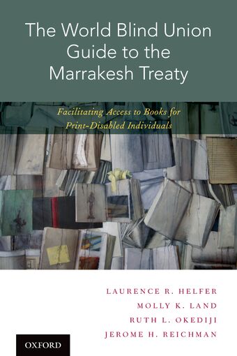 The World Blind Union Guide to the Marrakesh Treaty book cover