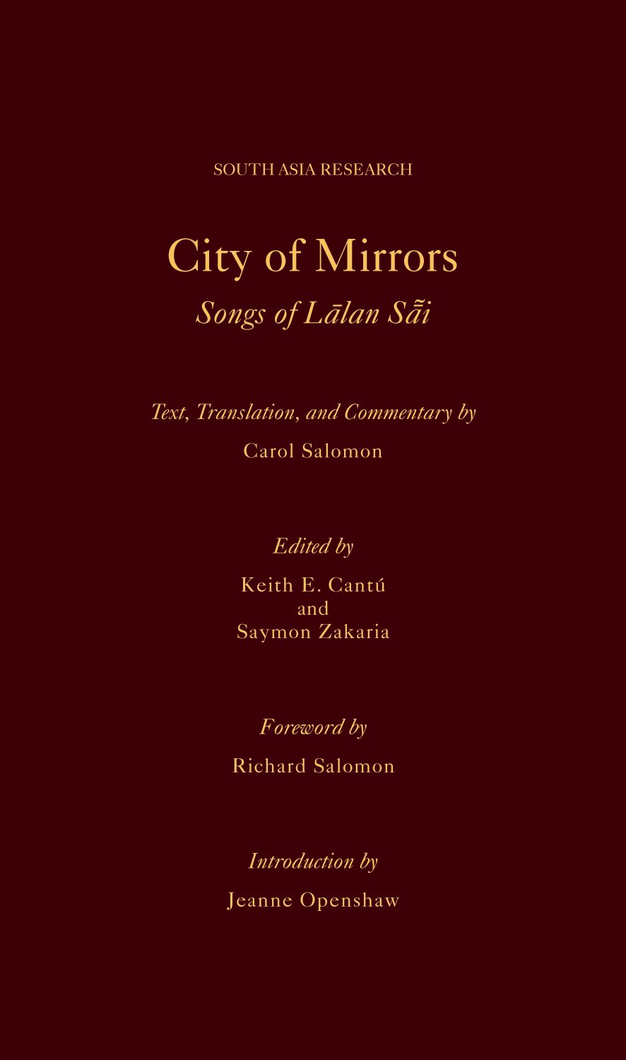 City of Mirrors book cover
