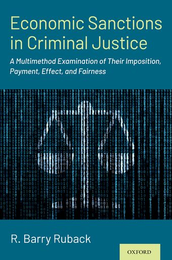 Economic Sanctions in Criminal Justice book cover