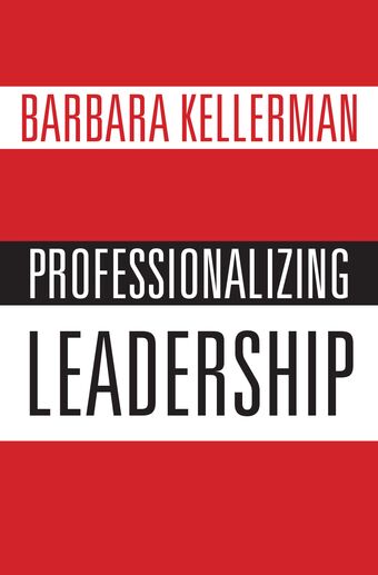 Professionalizing Leadership book cover