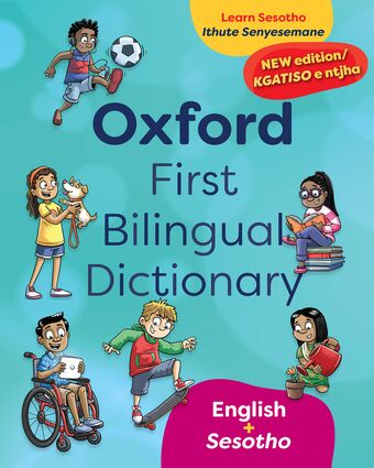 Oxford First Bilingual Dictionary: Sesotho and English book cover