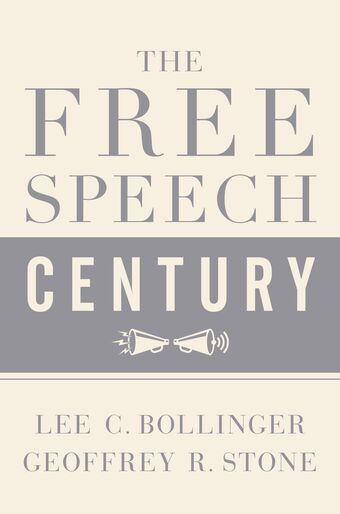 The Free Speech Century book cover