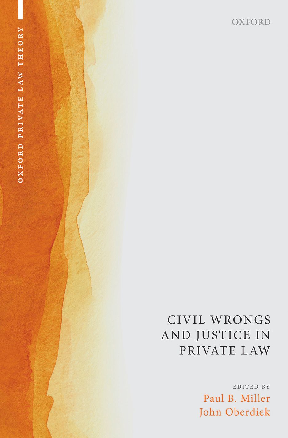 Civil Wrongs and Justice in Private Law book cover